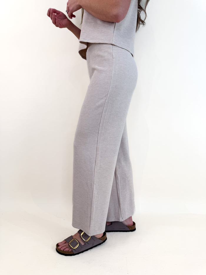 Locket Oatmeal Knit Pants