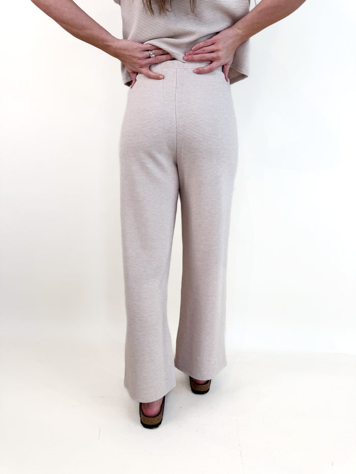 Locket Oatmeal Knit Pants