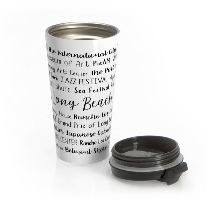 Long Beach, CA Travel Mug