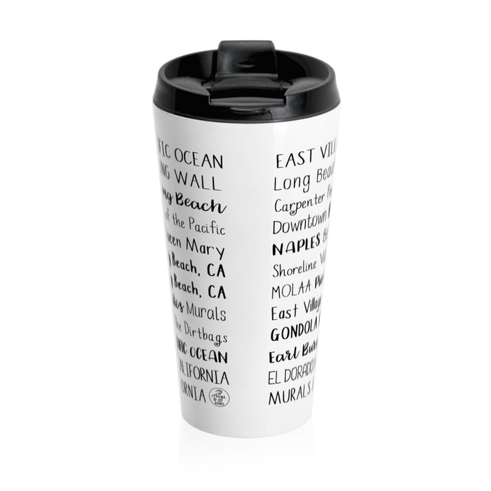 Long Beach, CA Travel Mug