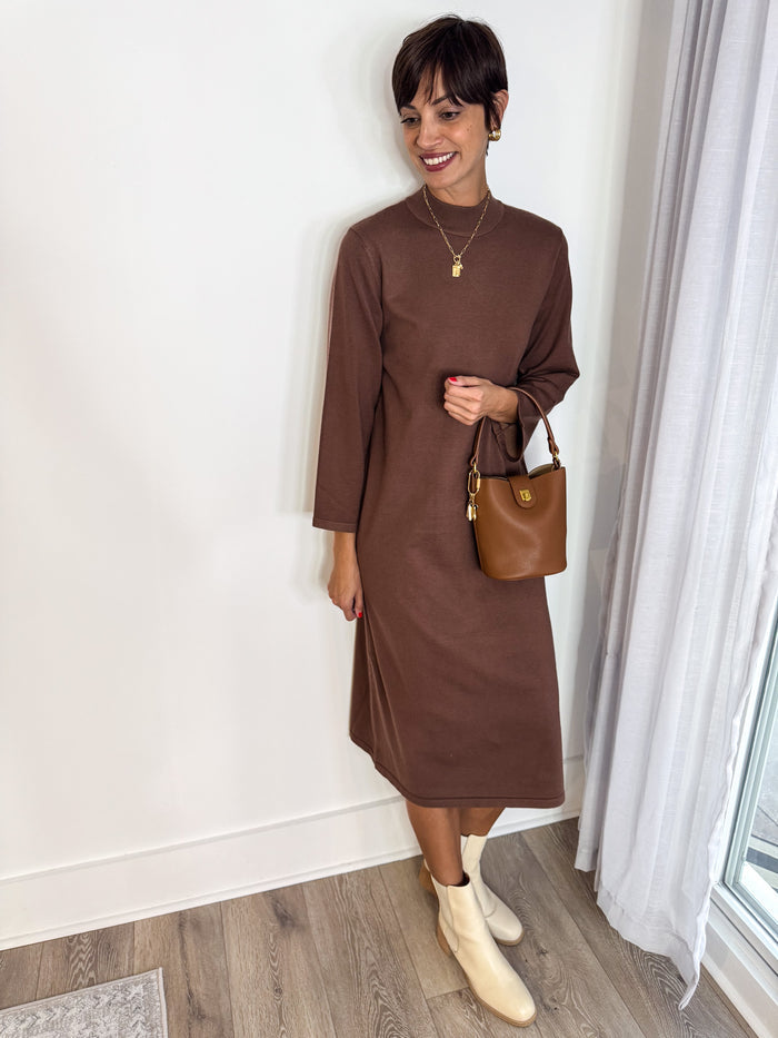 Lorelei Long Sleeve Sweater Dress