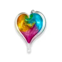 Luke Adams Hand-Blown Glass Heart