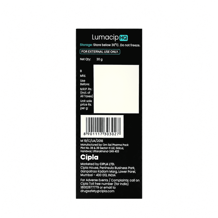 Lumacip HQ Depigmenting Complex 30gm