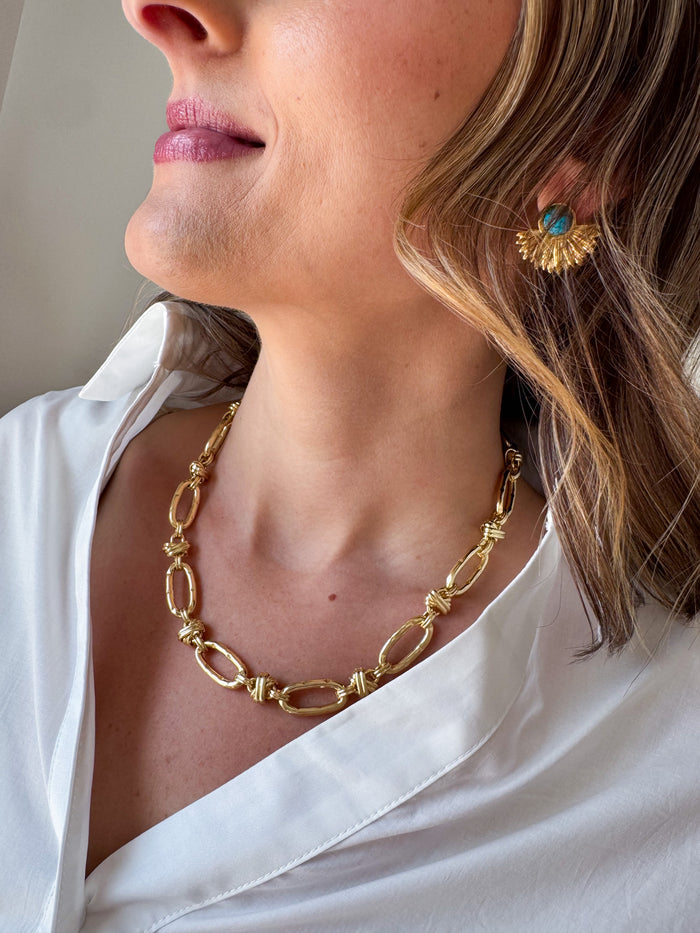 Treasure Jewels Luxe Link Rope Necklace – women's jewelry - necklace