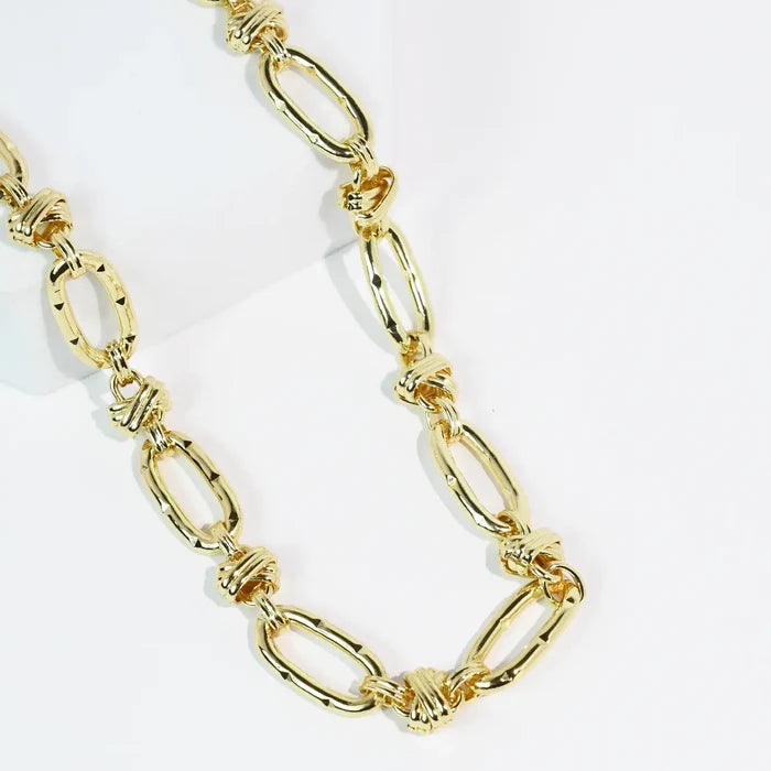 Treasure Jewels Luxe Link Rope Necklace – women's jewelry - necklace