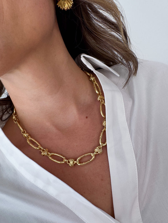 Treasure Jewels Luxe Link Rope Necklace – women's jewelry - necklace