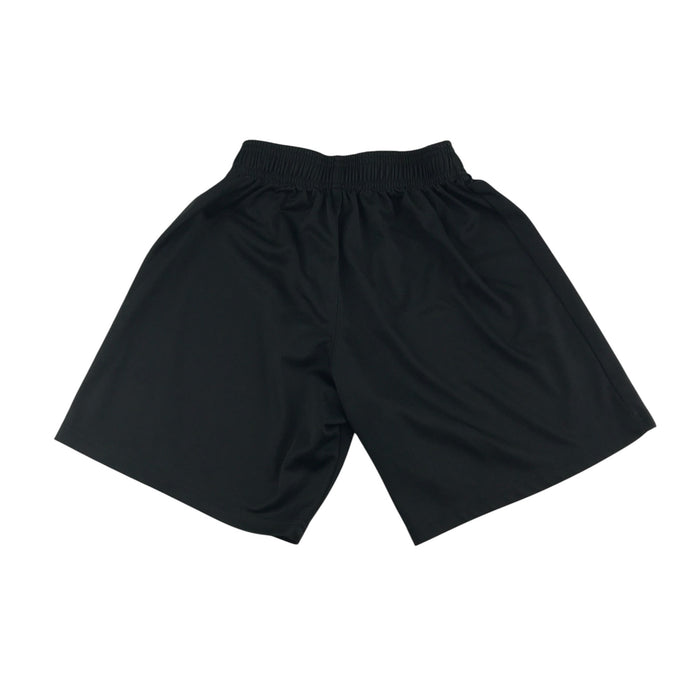 Macron sport shorts men's XS black with white logo