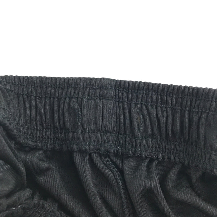 Macron sport shorts men's XS black with white logo