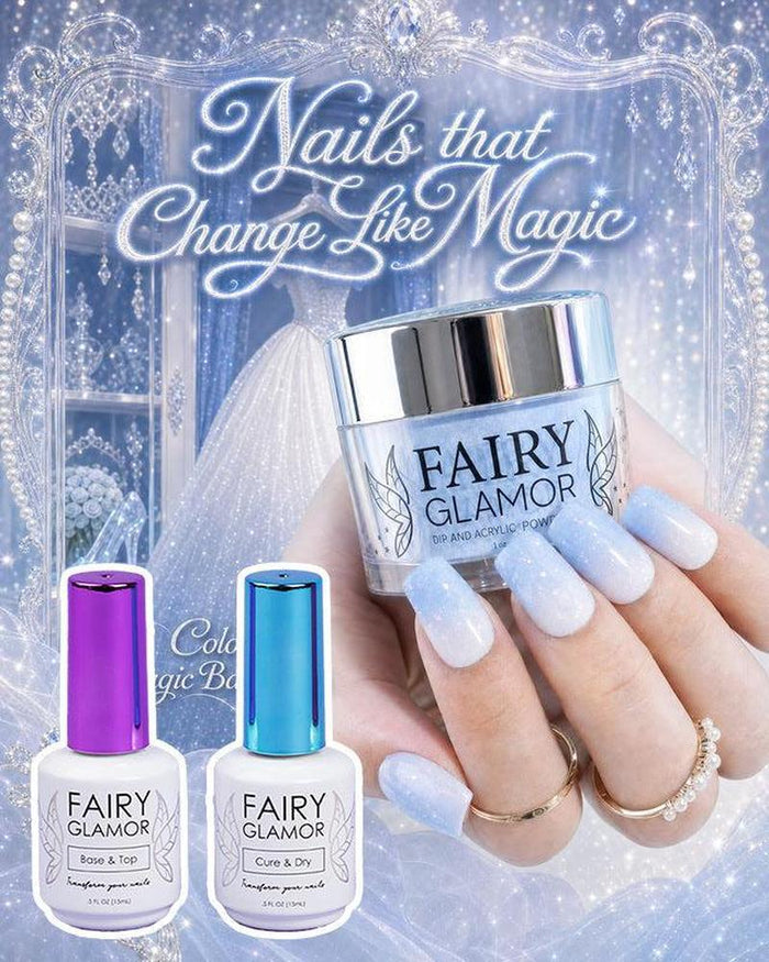 Magic Ballgown Dip Nail Powder Starter Kit-Fairy Glamor