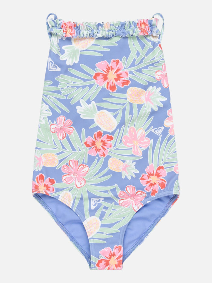 Malla Entera Niña Roxy Tropical Story Lila Pastel