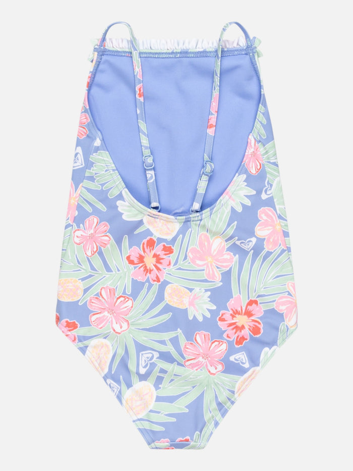 Malla Entera Niña Roxy Tropical Story Lila Pastel