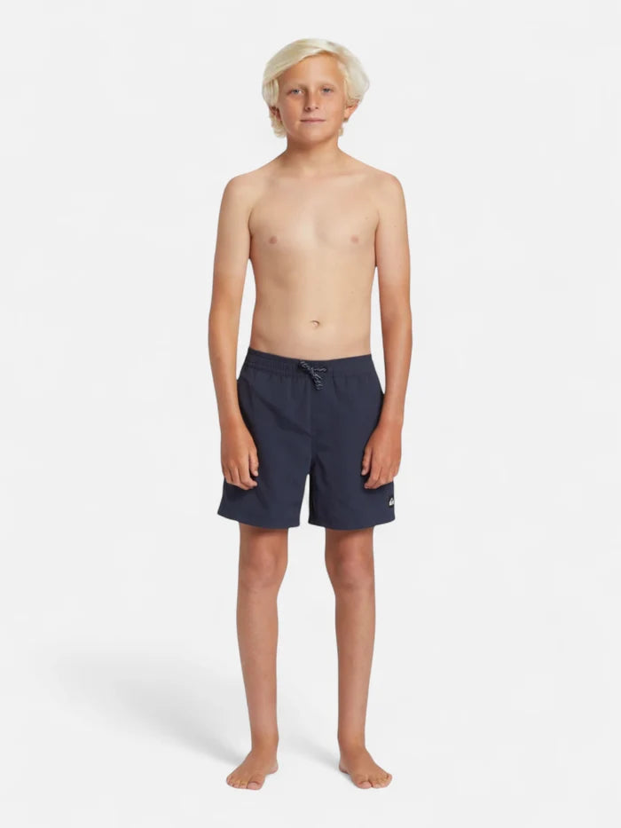 Malla Niño Quiksilver Everyday Solid 14 Azul Marino