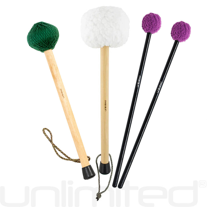 Mallet Set for 30" to 32" Bronze (Chinese) Gongs