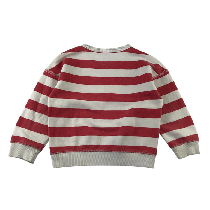 Mango 4-5 years red stripy sweater