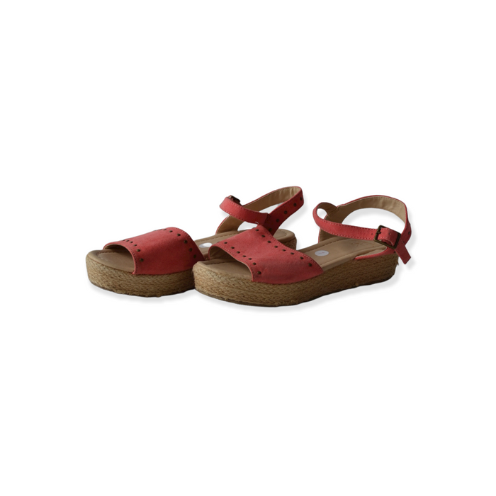 Mantaray size UK 1 pink lift platform sandals