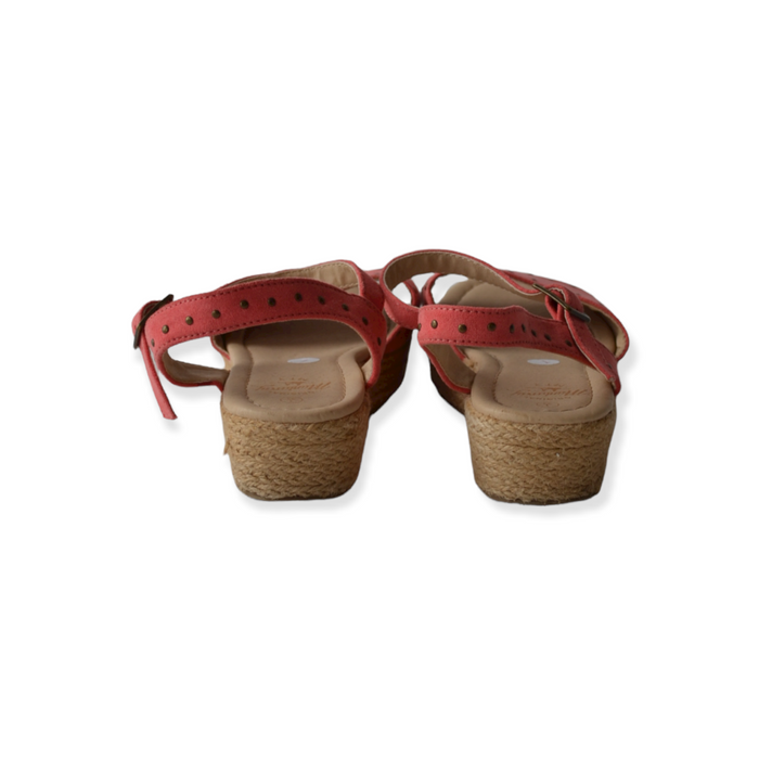 Mantaray size UK 1 pink lift platform sandals