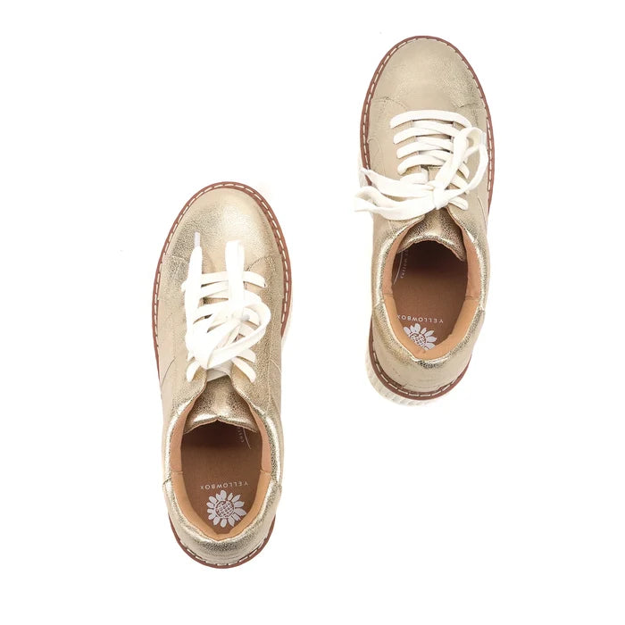 Marcell Champagne Platform Sneaker