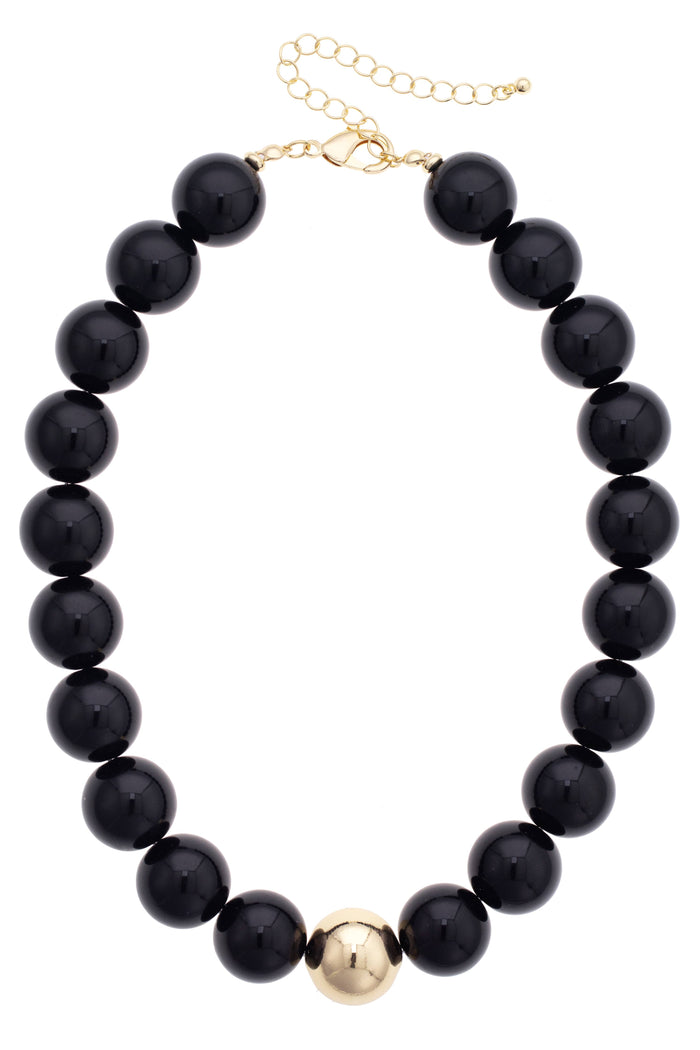 Marjorie Game Day Gumball Beaded Necklace