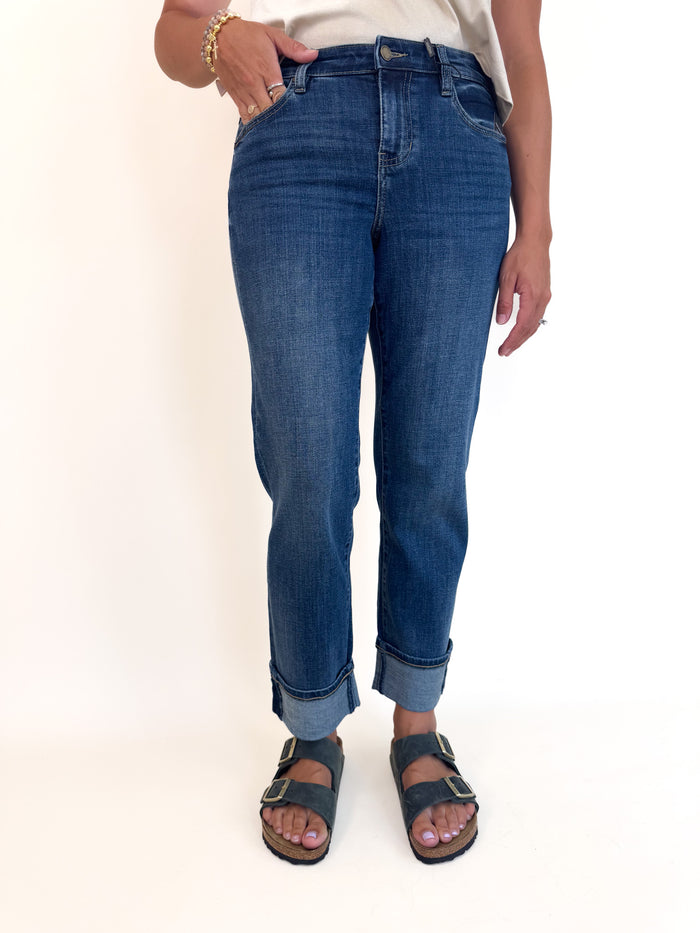 Marley Girlfriend Cuffed Denim