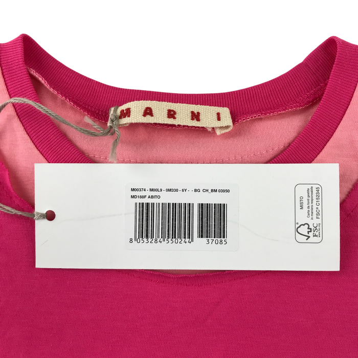 Marni 6 years pink t-shirt dress