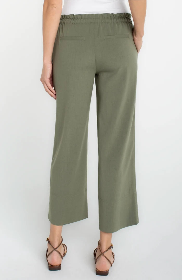 Martini Olive Wide Leg Bottom