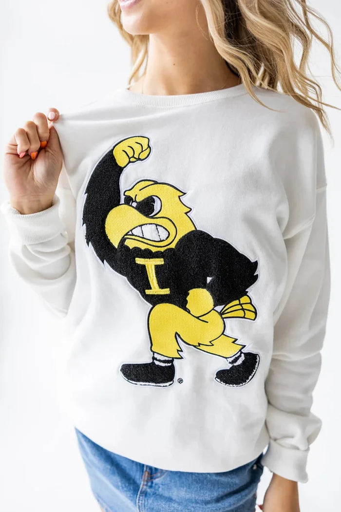 Gameday Social Mascot Chenille Comfort Crew – women's sweatshirt
