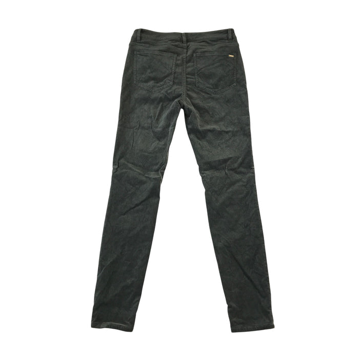 Massimo Dutti womens EU38 grey corduroy trouser