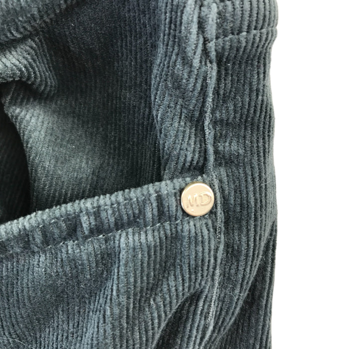 Massimo Dutti womens EU38 grey corduroy trouser