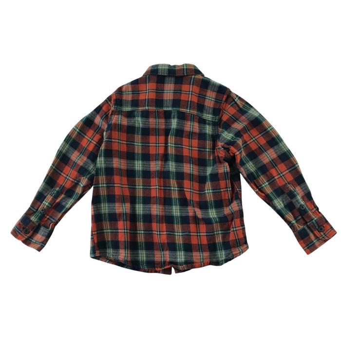 Matalan 5-6 years red check cotton shirt