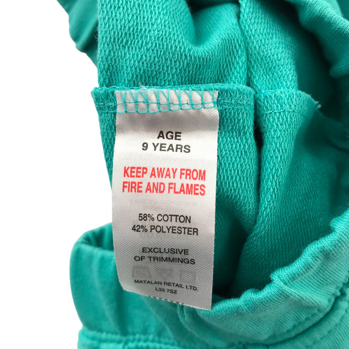 Matalan 9 years turquoise plain shorts