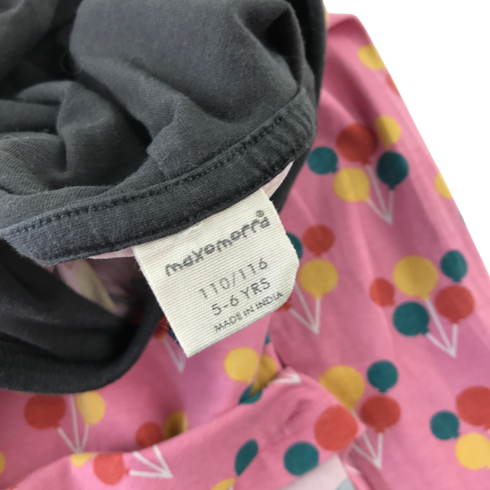 Maxomorra 5-6 years pink hoodie