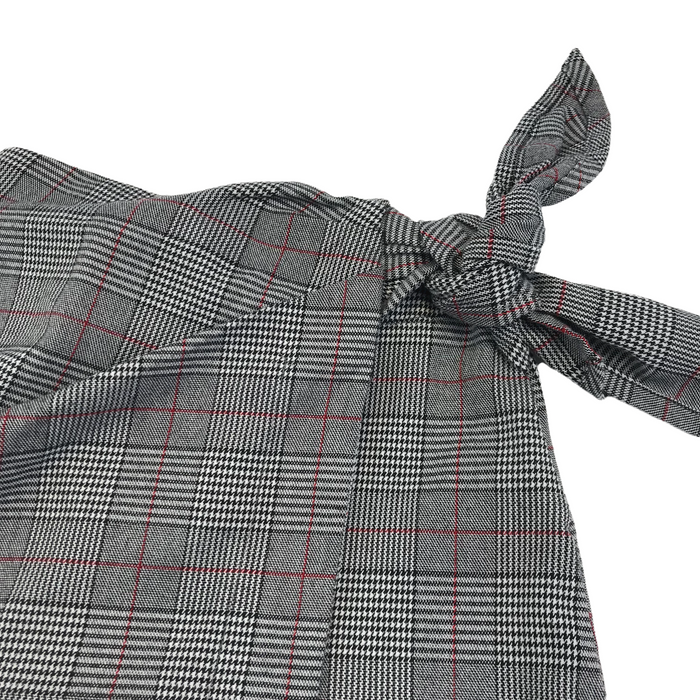 Mayoral 10 years black and white houndstooth skort