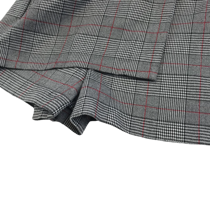 Mayoral 10 years black and white houndstooth skort