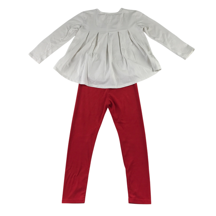 Mayoral 7 years white red set