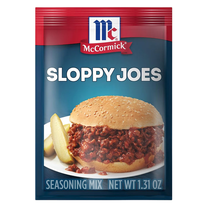 McCormick Sloppy Joes Seasoning Mix - 1.31 oz - 12 Pack