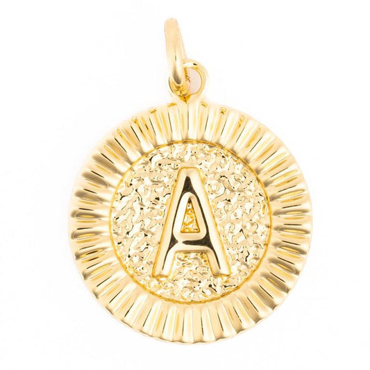 McKenna Coin Initial Charm
