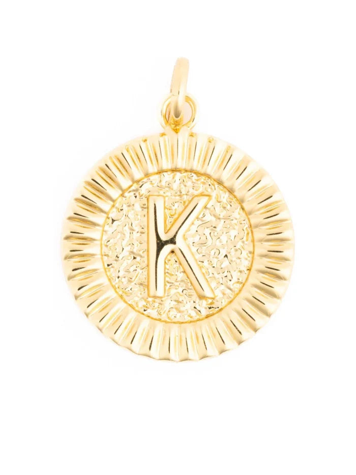McKenna Coin Initial Charm