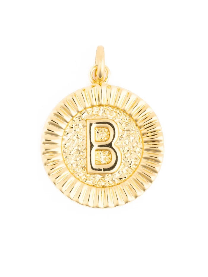 McKenna Coin Initial Charm