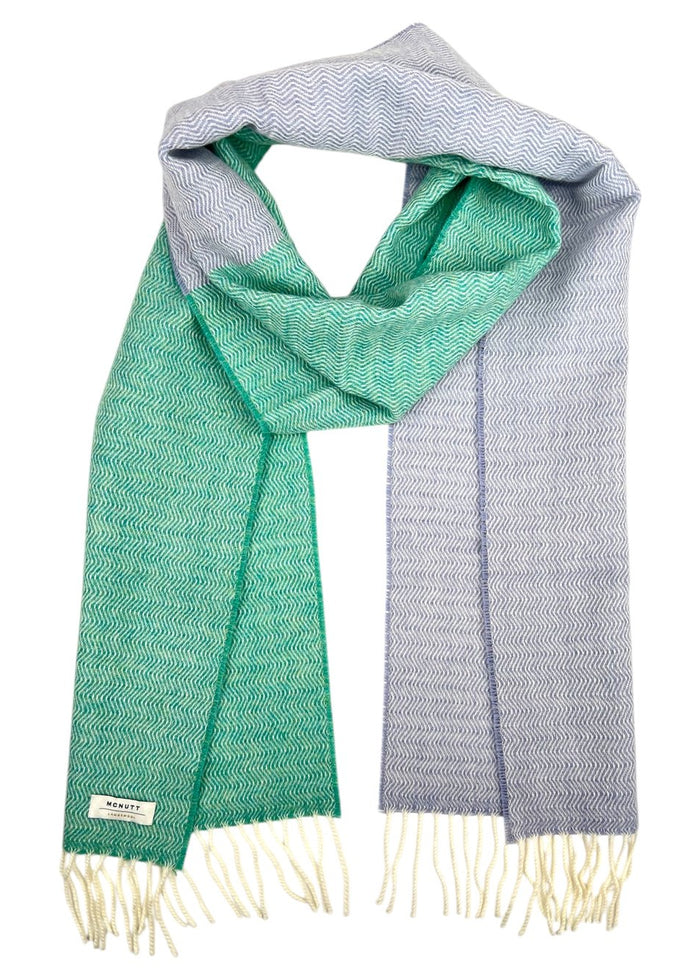 McNutt Lambswool Scarf | Bondi Wave