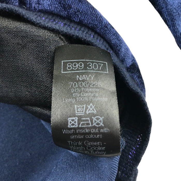M&Co 11 years navy velvet brooklyn nyc sweater