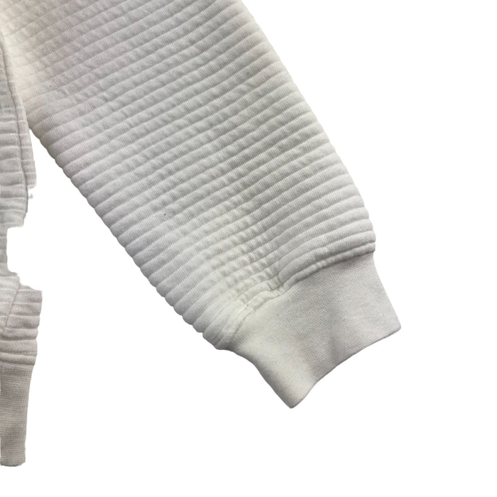 M&Co 5 years white cat striped cotton sweater