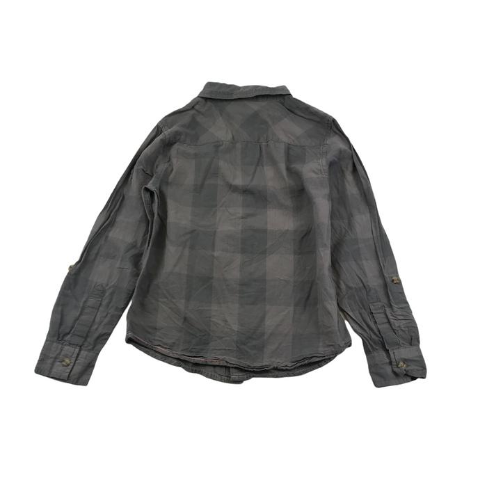 M&Co 6 years grey checked shirt
