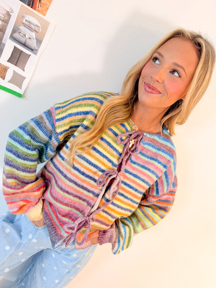 Wishlist Melody Tie Front Cardigan – women's cardigan