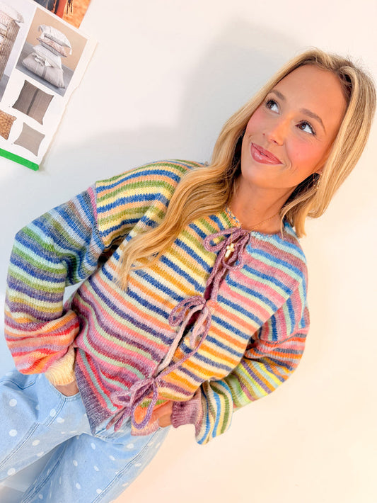 Wishlist Melody Tie Front Cardigan – women's cardigan