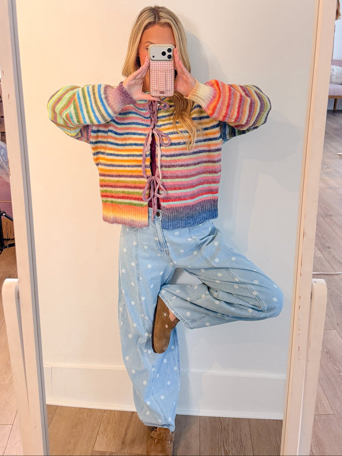 Wishlist Melody Tie Front Cardigan – women's cardigan