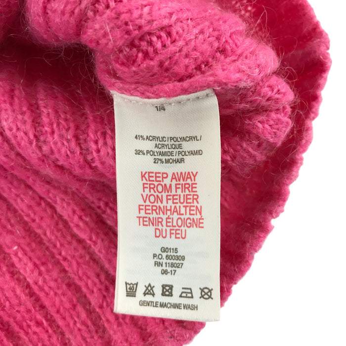 Mini Boden 6-7 years pink knitwear ribbed cardigan