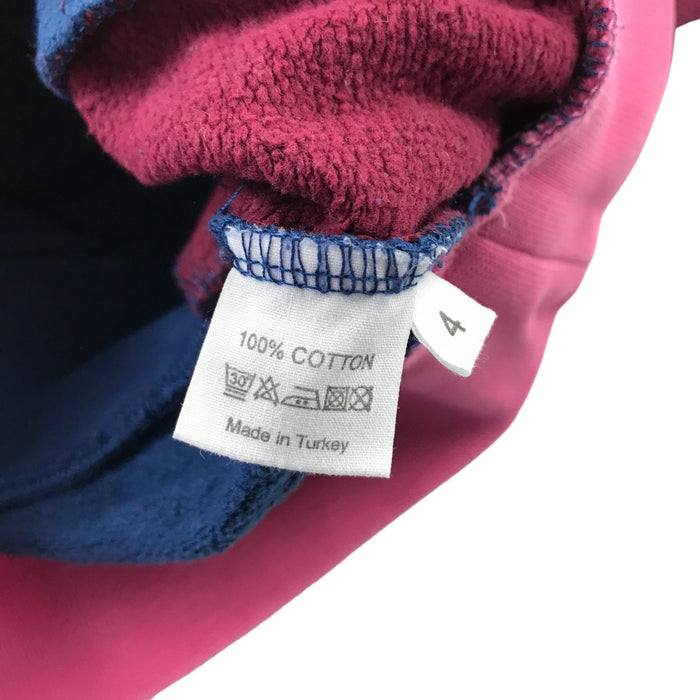 Mini Street Style 4 years navy heart cotton sweater