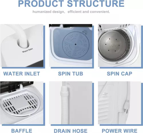 Mini Twin Tub Washing Machine