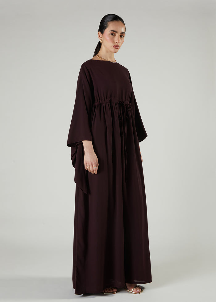Mira Abaya Plum