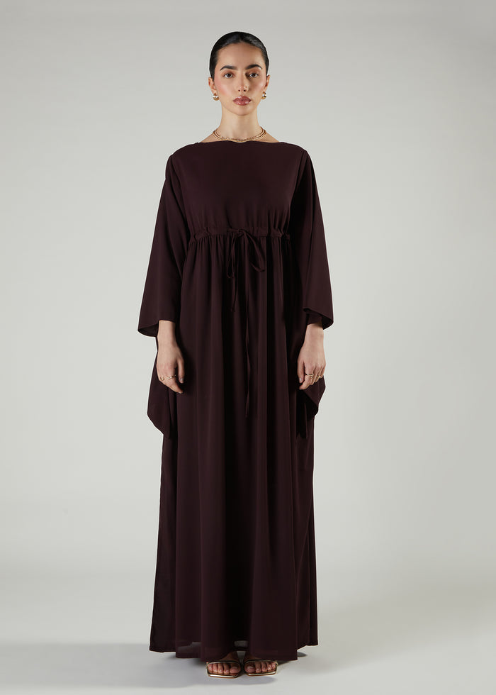 Mira Abaya Plum